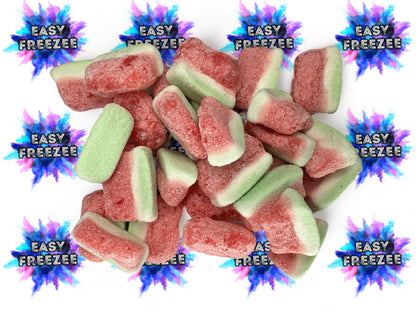 Fizzy Watermelon flavoured Freeze Dried Sweets Slices